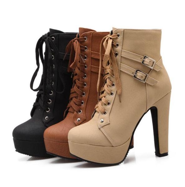 fashion women boots high heels ankle boots platform shoes brand women shoes autumn winter botas 1687201, Black
fashion women boots high heels ankle boots platform shoes brand women shoes autumn winter botas 1687201, Black