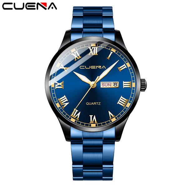 wristwatches cuena mens business steel belt watch stainless calendar quartz military watches mens clock relogio masculino 230905, Slivery;brown
wristwatches cuena mens business steel belt watch stainless calendar quartz military watches mens clock relogio masculino 230905, Slivery;brown