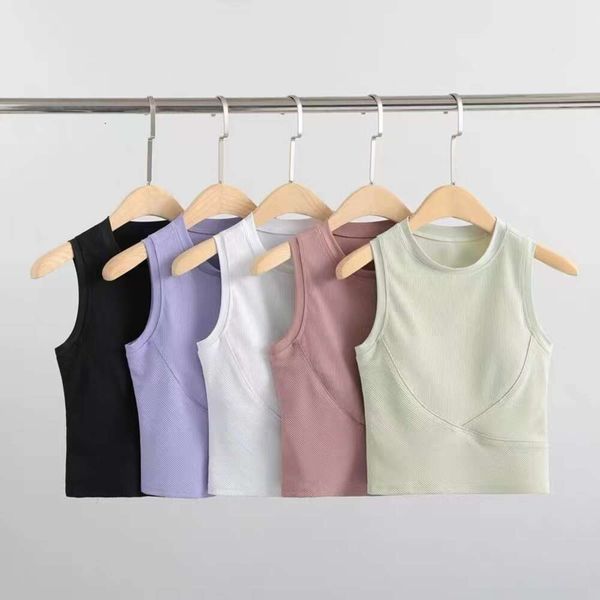 sport lu lu vest women built-in chest pad yoga vest stretchy running bra shockproof sleeveless fitness solid color tank woman summer shirt
sport lu lu vest women built-in chest pad yoga vest stretchy running bra shockproof sleeveless fitness solid color tank woman summer shirt