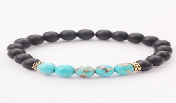 new trendy natural lava volcanic stone white turquoise beads charm bracelets5539383, Golden;silver
new trendy natural lava volcanic stone white turquoise beads charm bracelets5539383, Golden;silver