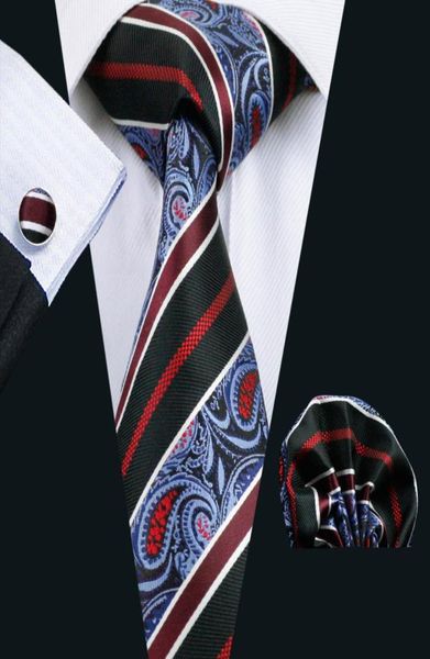black blue paisely tie hankerchief cufflinks mens set jacquard woven classic 85cm width necktie set n04992722575
black blue paisely tie hankerchief cufflinks mens set jacquard woven classic 85cm width necktie set n04992722575