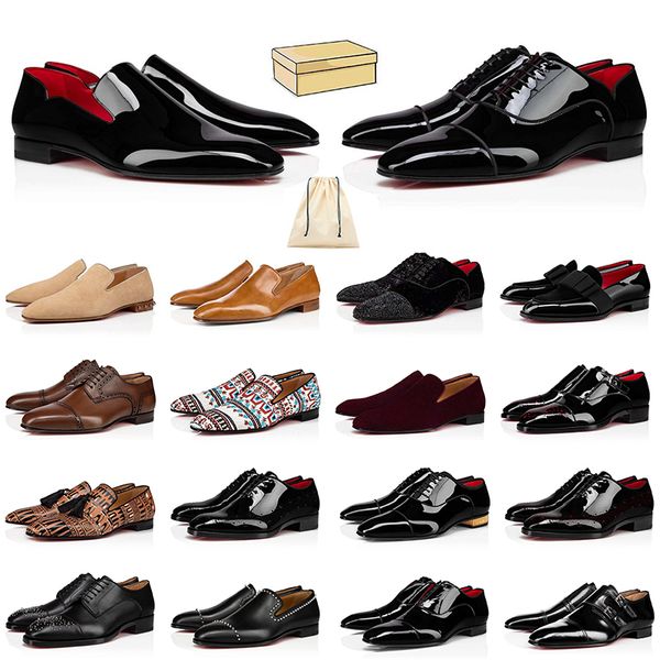 2024 og original mens red bottoms casual designer shoes loafers party dress wedding sneakers classic black suede patent leather rivets glitt
2024 og original mens red bottoms casual designer shoes loafers party dress wedding sneakers classic black suede patent leather rivets glitt