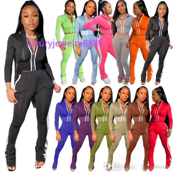 3xl women strip zipper jacket pants suit 2 piece set fall winter tracksuits fashion sweatsuits, White
3xl women strip zipper jacket pants suit 2 piece set fall winter tracksuits fashion sweatsuits, White