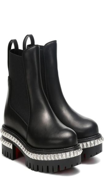 winter fashion by the river women's ankle boots crystal stud booty luxurious brands lady martin booties party wedding with box4262978, Black
winter fashion by the river women's ankle boots crystal stud booty luxurious brands lady martin booties party wedding with box4262978, Black