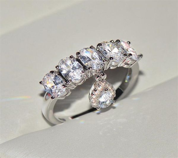 classical sweet cute lovely jewelry 925 sterling silver oval cut white z cz diamond water drop party engagement wedding band r3304011, Slivery;golden
classical sweet cute lovely jewelry 925 sterling silver oval cut white z cz diamond water drop party engagement wedding band r3304011, Slivery;golden