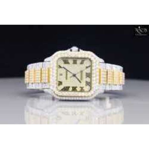 ktmb manufacturer direct moissanite diamond stainls steel bling ice out luxury diamond hip hop two tone watch, Slivery;brown
ktmb manufacturer direct moissanite diamond stainls steel bling ice out luxury diamond hip hop two tone watch, Slivery;brown