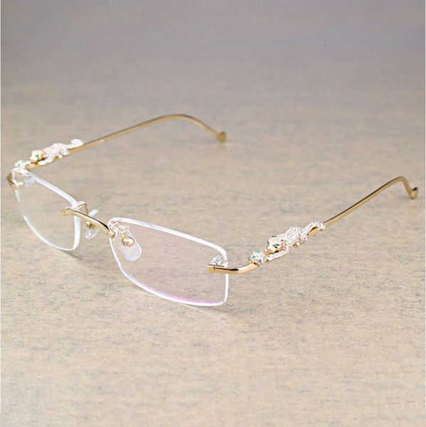 70off vintage luipaard randloze clear stone transparent glass frame luxe eyewear men accessories eyeglasses 63843398026, White;black
70off vintage luipaard randloze clear stone transparent glass frame luxe eyewear men accessories eyeglasses 63843398026, White;black