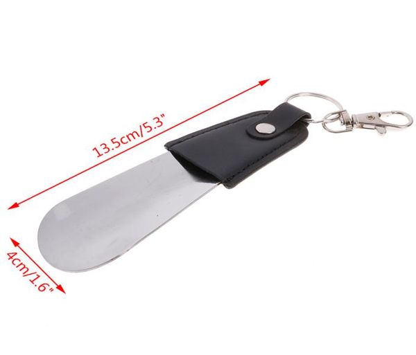 new durable shoehorn shoe horn stainless steel foldable leather handle easy to carry quality shoes accessories for men women1124160, White;pink
new durable shoehorn shoe horn stainless steel foldable leather handle easy to carry quality shoes accessories for men women1124160, White;pink