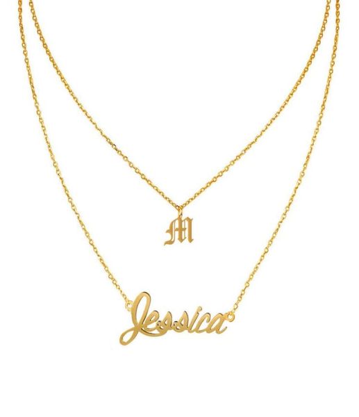 personalized custom name spaced necklace pendant for women birthday any name 2 row layerd necklace jewelry gift gold rose gold n6584233, Silver
personalized custom name spaced necklace pendant for women birthday any name 2 row layerd necklace jewelry gift gold rose gold n6584233, Silver
