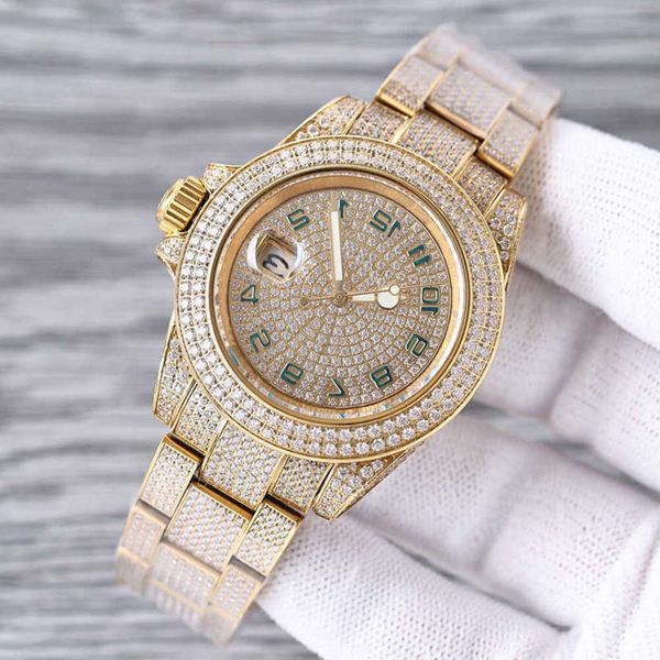 216v 2023wristwatch mens diamond watch 42mm automatic mechanical watch ladi wristwatch montre de luxe stainls steel for men fashion wristwat, Slivery;brown
216v 2023wristwatch mens diamond watch 42mm automatic mechanical watch ladi wristwatch montre de luxe stainls steel for men fashion wristwat, Slivery;brown