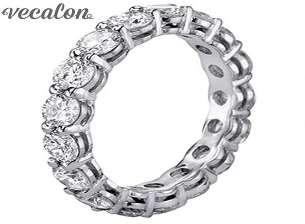 vecalon women jewelry 925 sterling silver ring full round 4mm simulated diamond cz engagement wedding band rings for women6925822, Slivery;golden
vecalon women jewelry 925 sterling silver ring full round 4mm simulated diamond cz engagement wedding band rings for women6925822, Slivery;golden