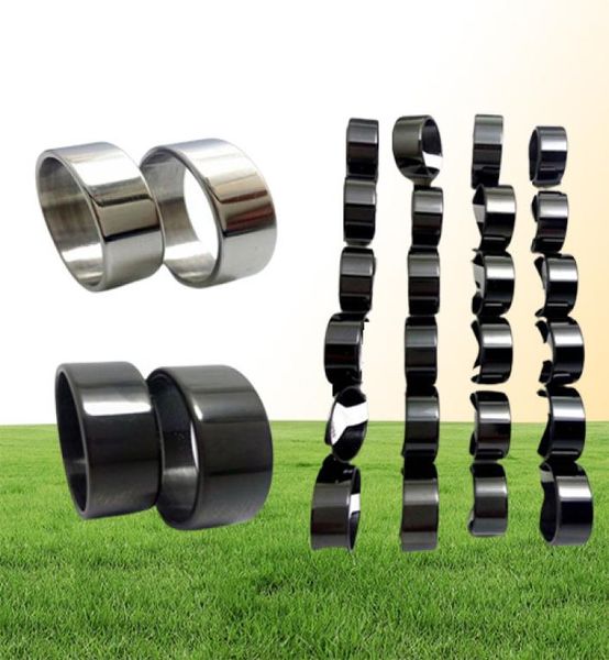 whole 100 pcs silver black plain band stainless steel rings fashion wedding band couples ring jewelry ring7899676
whole 100 pcs silver black plain band stainless steel rings fashion wedding band couples ring jewelry ring7899676
