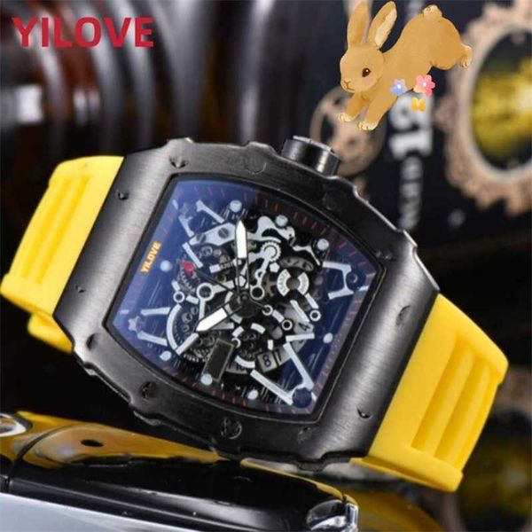luxury richar watches milles three needles rubber watch 43mm business day date gapan quartz movement montre de luxe male hollowed out design
luxury richar watches milles three needles rubber watch 43mm business day date gapan quartz movement montre de luxe male hollowed out design