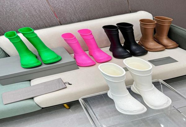 2022 women designer boot boots rain rubber winter rainboots platform ankle slipon half pink black green focalistic outdoor l7706229
2022 women designer boot boots rain rubber winter rainboots platform ankle slipon half pink black green focalistic outdoor l7706229