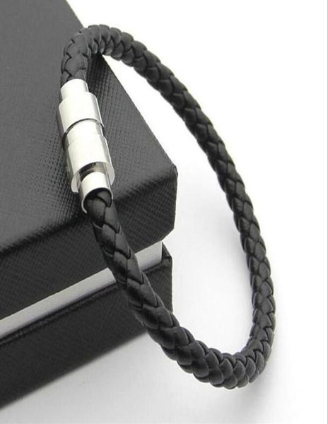 designer itanium steel bracelets men woman magnetic buckle genuine leather braid bracelet in 20cm luxury bangle ettike charm brace8886101, Black
designer itanium steel bracelets men woman magnetic buckle genuine leather braid bracelet in 20cm luxury bangle ettike charm brace8886101, Black