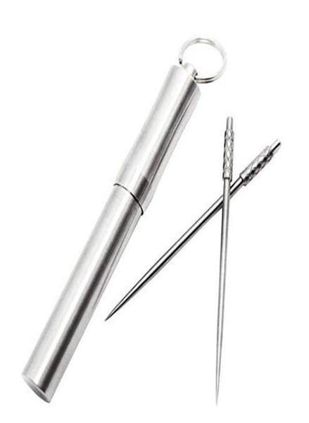 waterproof portable stainless steel toothpick holder key ring toothpick case easy to carry in outdoor travel kit tableware gif2886245, Slivery;golden
waterproof portable stainless steel toothpick holder key ring toothpick case easy to carry in outdoor travel kit tableware gif2886245, Slivery;golden