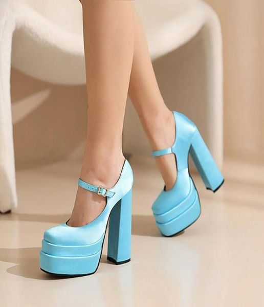 dress shoes womens platform belt buckle satin silk block super 15cm high heel pumps sandals plus size 6colors 20221858432, Black
dress shoes womens platform belt buckle satin silk block super 15cm high heel pumps sandals plus size 6colors 20221858432, Black