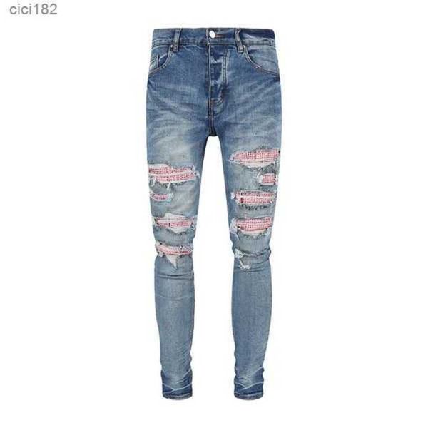 luxurys designers jeans distressed france fashion pierre straight men's biker hole stretch denim casual jean men skinny pants elasticit, Blue
luxurys designers jeans distressed france fashion pierre straight men's biker hole stretch denim casual jean men skinny pants elasticit, Blue