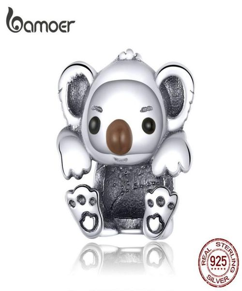bamoer baby koala metal beads for women jewelry making 925 sterling silver animal charm fit bracelet bangle jewelry scc1304 q0535738989, Black
bamoer baby koala metal beads for women jewelry making 925 sterling silver animal charm fit bracelet bangle jewelry scc1304 q0535738989, Black