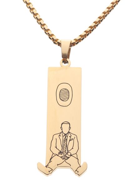 european and american hip-hop rapper couple pendant necklace street fashion charm jewelry, Black
european and american hip-hop rapper couple pendant necklace street fashion charm jewelry, Black