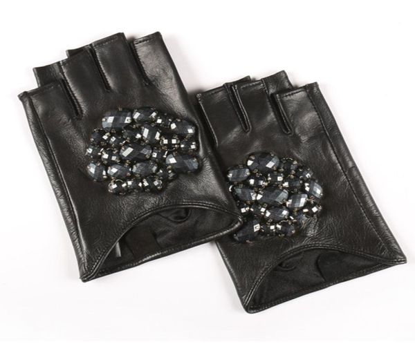 fashion2018 rhinestone inlay fingerless leather gloves casual trendy autumn women allmathch be4896228425, Blue;gray
fashion2018 rhinestone inlay fingerless leather gloves casual trendy autumn women allmathch be4896228425, Blue;gray