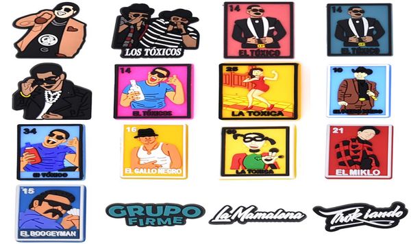 whosale mexican grupo firme gibbets charms fit for shoes and wristband bracelet decoration kids teen adulty party gifts3649041, White;pink
whosale mexican grupo firme gibbets charms fit for shoes and wristband bracelet decoration kids teen adulty party gifts3649041, White;pink