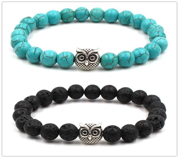 natural black lava stone turquoise owl charm bracelet vaolcano stone aromatherapy essential oil diffuser bracelet for women yoga j1378413, Golden;silver
natural black lava stone turquoise owl charm bracelet vaolcano stone aromatherapy essential oil diffuser bracelet for women yoga j1378413, Golden;silver