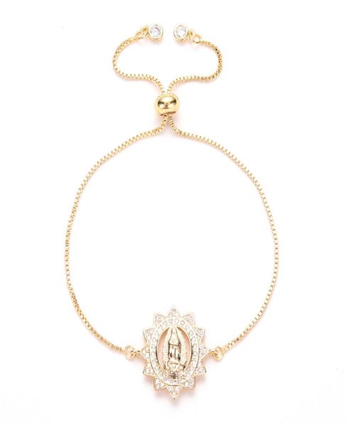 micro pave cubic zirconia virgin maria mother gold chain adjustable bracelet pulsera mbr1801552149396, Golden;silver
micro pave cubic zirconia virgin maria mother gold chain adjustable bracelet pulsera mbr1801552149396, Golden;silver