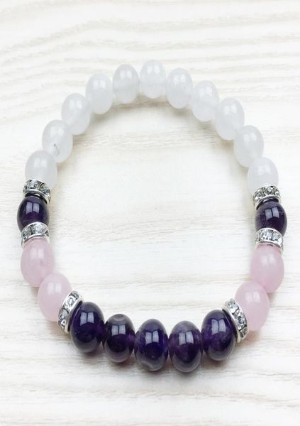 sn1029 fashion healing amethyst bracelet wrist mala yoga gift for girls natural stone jewelry rose quartz snow quartz bracelet2848131, Black
sn1029 fashion healing amethyst bracelet wrist mala yoga gift for girls natural stone jewelry rose quartz snow quartz bracelet2848131, Black
