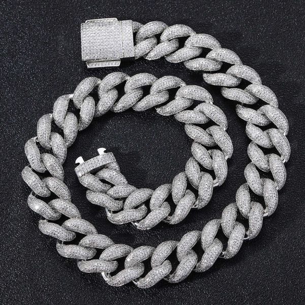 bes custom iced out 18mm 925 sterling silver prong vvs moissanite diamond chunky tennis cuban link chain necklace for mens
bes custom iced out 18mm 925 sterling silver prong vvs moissanite diamond chunky tennis cuban link chain necklace for mens