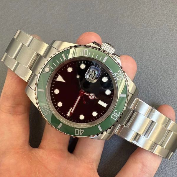 2023 u1 grade aaa 316 steel 41mm steel watch automatic mechanical black dial sapphire glass date ceramic watches men stainless wristwatches, Slivery;brown
2023 u1 grade aaa 316 steel 41mm steel watch automatic mechanical black dial sapphire glass date ceramic watches men stainless wristwatches, Slivery;brown