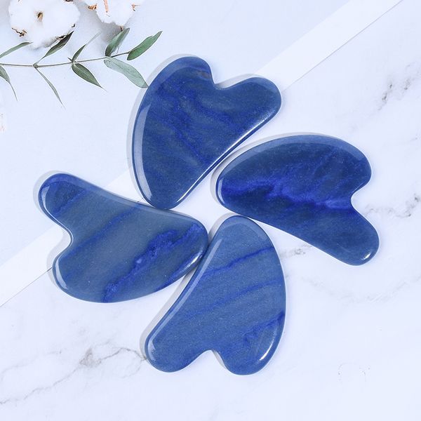 massage gua sha tool 100% natural stone blue aventurine guasha scraping board facial spa acupuncture beauty healing stone skincare
massage gua sha tool 100% natural stone blue aventurine guasha scraping board facial spa acupuncture beauty healing stone skincare