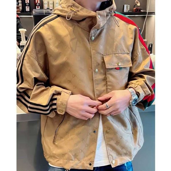 casual sports zipper hooded jacket men's spring trendy brand ins handsome explosive street loose jacket men's stormtrooper, Black;brown
casual sports zipper hooded jacket men's spring trendy brand ins handsome explosive street loose jacket men's stormtrooper, Black;brown