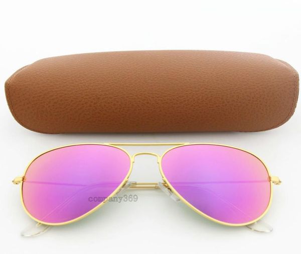10pcs new style fashion cool sunglasses for mens womens gold frame purple mirror 58mm lens sun glasses with brown box5776506, White;black
10pcs new style fashion cool sunglasses for mens womens gold frame purple mirror 58mm lens sun glasses with brown box5776506, White;black