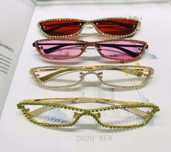 sunglasses full crystal frame shiny for women clear pink rhinestones party sun glasses female elegant shades nx9779182, White;black
sunglasses full crystal frame shiny for women clear pink rhinestones party sun glasses female elegant shades nx9779182, White;black
