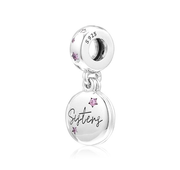 authentic 925 sterling silver charms two engraved discs forever sisters with crystal pendant bead fit charm bracelet diy jewelry9389964, Black
authentic 925 sterling silver charms two engraved discs forever sisters with crystal pendant bead fit charm bracelet diy jewelry9389964, Black