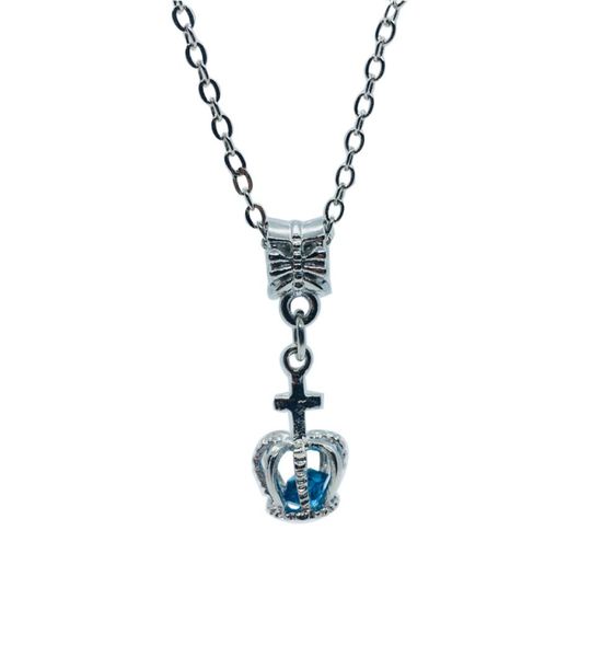 1pcs drop shipping crown pendant necklace fits 45cm+8cm chain women female birthday chirstmas gift n0016282094, Silver
1pcs drop shipping crown pendant necklace fits 45cm+8cm chain women female birthday chirstmas gift n0016282094, Silver