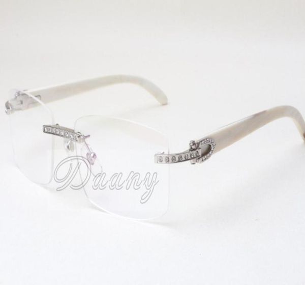 direct fashion eyeglasses frame spectacle frame t3524012 white natural rhinoceros horn square diamond glasses 54938142, Silver
direct fashion eyeglasses frame spectacle frame t3524012 white natural rhinoceros horn square diamond glasses 54938142, Silver