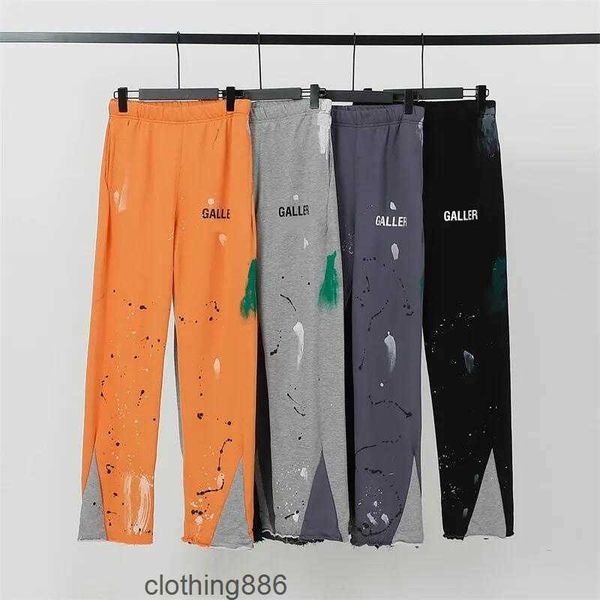 mens men's jeans pants galleryes sweatpants dept speckled letter print women's couple loose versatile casual straight, Black
mens men's jeans pants galleryes sweatpants dept speckled letter print women's couple loose versatile casual straight, Black