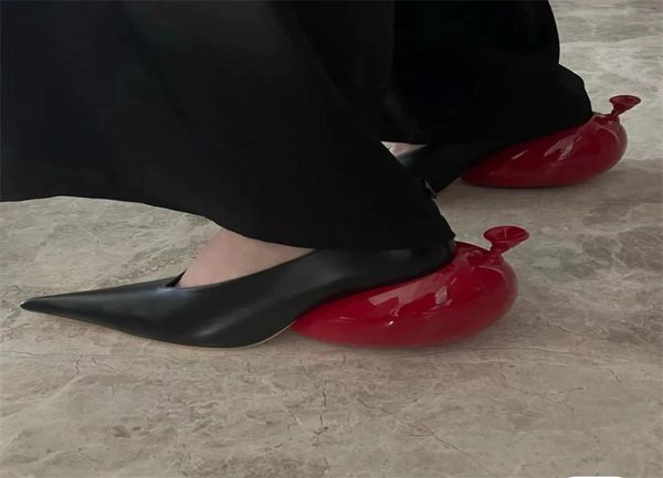 red balloon heel pumps women dress shoes black pointed toe high heels new style runway spring shoes 20233330362
red balloon heel pumps women dress shoes black pointed toe high heels new style runway spring shoes 20233330362