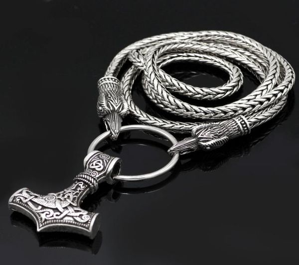 viking cord odin039s of hammer mjolnir scandinavian axe wolf pendant necklace stainless chain5254999, Silver
viking cord odin039s of hammer mjolnir scandinavian axe wolf pendant necklace stainless chain5254999, Silver