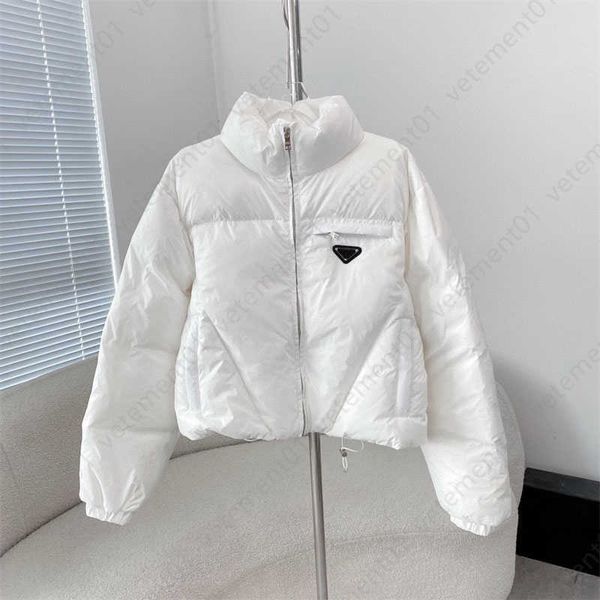 winter jackets designer women puffer jacket fashion temperament letters triangle label collar warm short bread down jacket, Black
winter jackets designer women puffer jacket fashion temperament letters triangle label collar warm short bread down jacket, Black