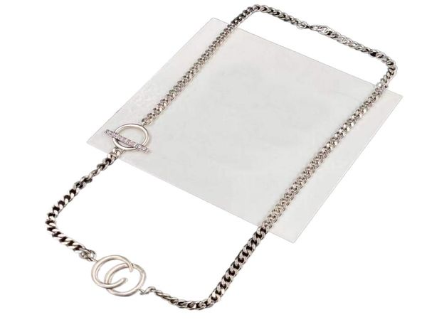 fashion letter pendant necklaces for lady mens women party wedding lovers gift engagement jewelry with box nrj2913994, Silver
fashion letter pendant necklaces for lady mens women party wedding lovers gift engagement jewelry with box nrj2913994, Silver