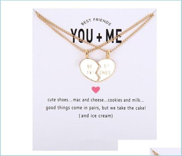 pendant necklaces you and me friendship glaze broken heart pendant necklaces friend alloy clavicle chain necklace for girls j9328636, Silver
pendant necklaces you and me friendship glaze broken heart pendant necklaces friend alloy clavicle chain necklace for girls j9328636, Silver