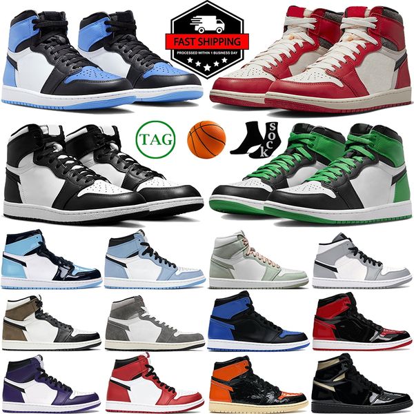 high jumpman 1s basketball shoes for men women 1 sports sneakers womens black white university blue lucky green mocha unc toe taxi chicago d
high jumpman 1s basketball shoes for men women 1 sports sneakers womens black white university blue lucky green mocha unc toe taxi chicago d