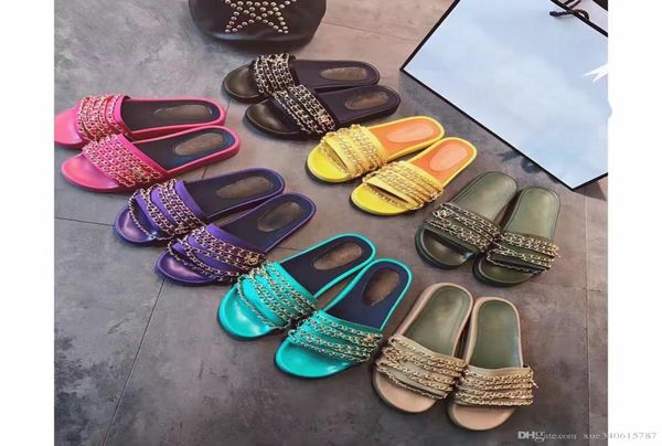 actual shoes big size 40 41 42 genuine leather chain slide flat sandals luxury women designer outdoor beach fashion causal rubber4632503, Black
actual shoes big size 40 41 42 genuine leather chain slide flat sandals luxury women designer outdoor beach fashion causal rubber4632503, Black