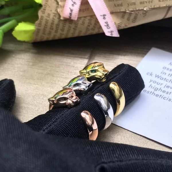 Vacuum Plated 18K Leopard Head Enamel Men's and Women's Set Ring, Exquisite Jewelry, Dedicated to Creating High Quality Rings, Kaka Eurasia Ring Party Anniversary Gift
Vacuum Plated 18K Leopard Head Enamel Men's and Women's Set Ring, Exquisite Jewelry, Dedicated to Creating High Quality Rings, Kaka Eurasia Ring Party Anniversary Gift