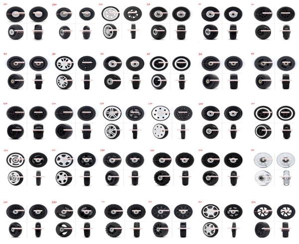 1pc plastic swivel wheels rotation suitcase replacement casters luggage case parts accessories6187072, Black
1pc plastic swivel wheels rotation suitcase replacement casters luggage case parts accessories6187072, Black