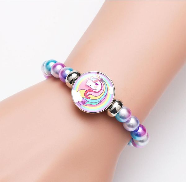 10pclot unicorn horse beads bracelet 18mm snap holder buttons glass dome cabochon charms trendy bracelets girls women boy jewelry8329165, Black 
10pclot unicorn horse beads bracelet 18mm snap holder buttons glass dome cabochon charms trendy bracelets girls women boy jewelry8329165, Black