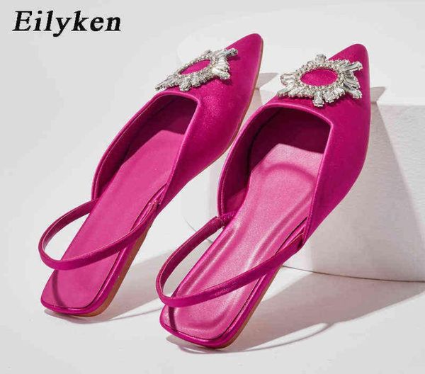 eilyken new fashion brand crystal buckle designer pumps shoes pointed toe slingback slip on mules ladies dress flat sandals8330694, Black
eilyken new fashion brand crystal buckle designer pumps shoes pointed toe slingback slip on mules ladies dress flat sandals8330694, Black